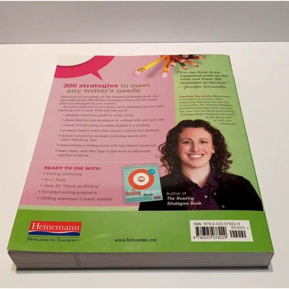 The Writing Strategies Book by Jennifer Serravallo With 300 Strategies SC EX - Picture 6 of 8